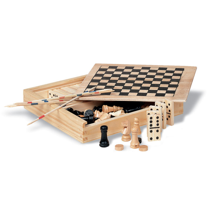 TRIKES Set giochi 4in1 in legno