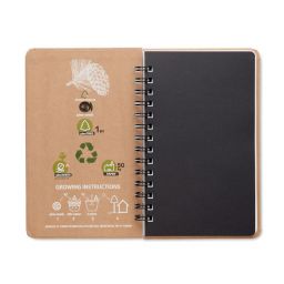 GROWNOTEBOOK™ Notebook in legno di pino