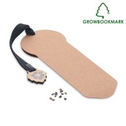 GROWBOOKMARK™ Segnalibro in legno di pino