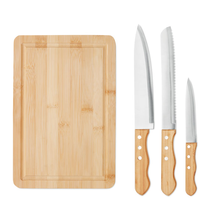 SHARP CHEF Set tagliere e coltelli