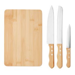 SHARP CHEF Set tagliere e coltelli