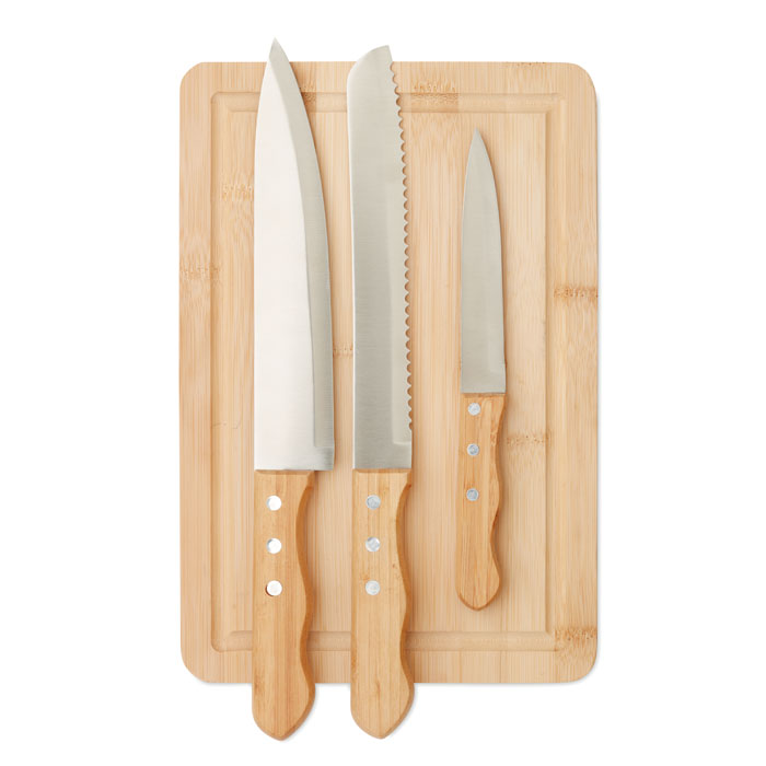 SHARP CHEF Set tagliere e coltelli