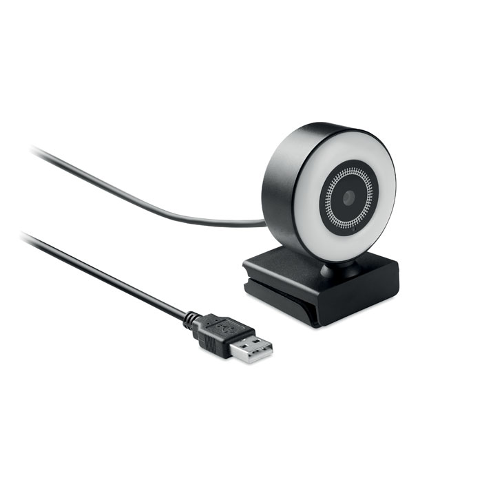 LAGANI Webcam HD1080P e luce ad anello