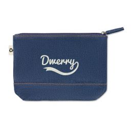 STYLE POUCH Trousse in denim riciclato