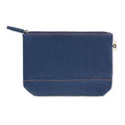 STYLE POUCH Trousse in denim riciclato