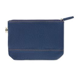 STYLE POUCH Trousse in denim riciclato