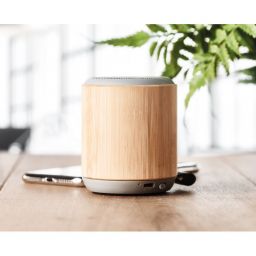 RUGLI Speaker in bamboo senza fili 5.0