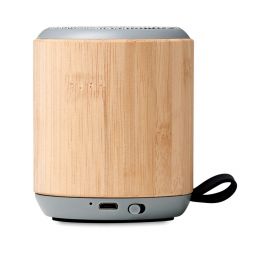 RUGLI Speaker in bamboo senza fili 5.0