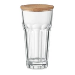 SEMPRE Bicchiere con tappo in bamboo