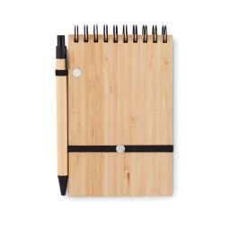 SONORABAM Set quaderno A6 in bamboo