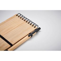 SONORABAM Set quaderno A6 in bamboo