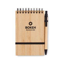 SONORABAM Set quaderno A6 in bamboo