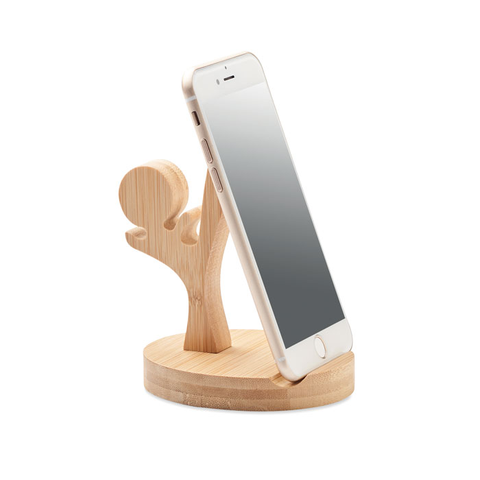 KUNFU Supporto per telefono in bamboo