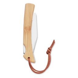 MANSAN Coltello pieghevole in bamboo