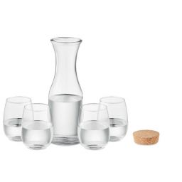 PICCADILLY Set bicchieri e caraffa in vetr