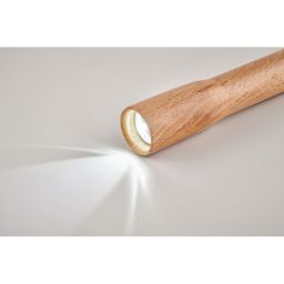 TELES Torcia in legno con luce COB
