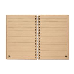 BRAM Notebook A5 in bamboo rilegato