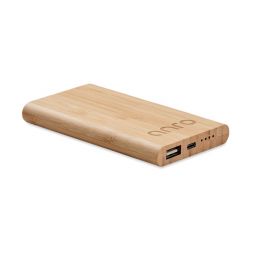 ARENAPOWER C Power bank in bamboo da 4000mAh