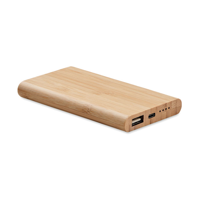 ARENAPOWER C Power bank in bamboo da 4000mAh