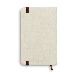 Notebook con cover in canvas