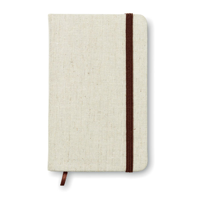 Notebook con cover in canvas