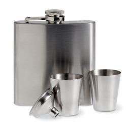 SLIMMY FLASK SET Set fiaschetta con due bicchie