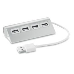 ALUHUB Hub 4 porte USB