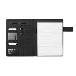 POWERFOLDY Porta blocco A4 con powerbank