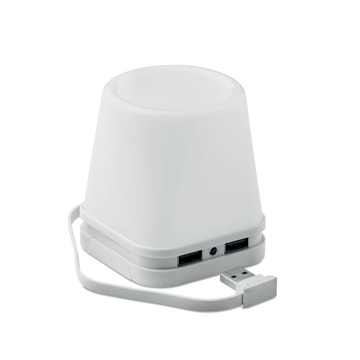 FUJI Portapenne hub con luce LED