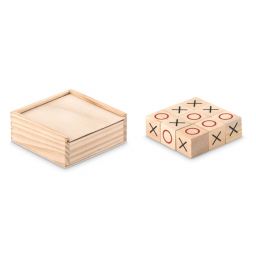 TIC TAC TOE Gioco del tris in legno