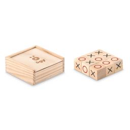 TIC TAC TOE Gioco del tris in legno