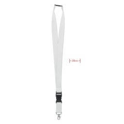 WIDE LANY Lanyard con gancio in metallo