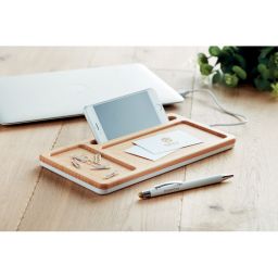 MALABAR Caricatore wireless in bamboo