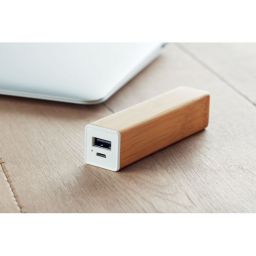 POWERBAM Power bank in bamboo