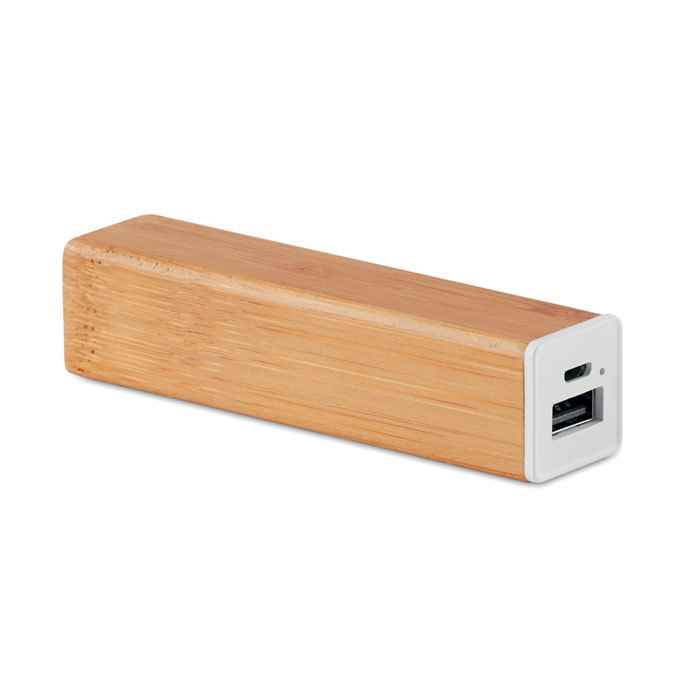 POWERBAM Power bank in bamboo