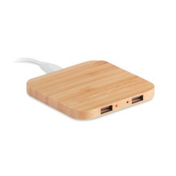 CUADRO Caricatore wireless in bamboo