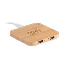 CUADRO Caricatore wireless in bamboo