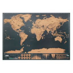 BEEN THERE Cartina geografica del mondo
