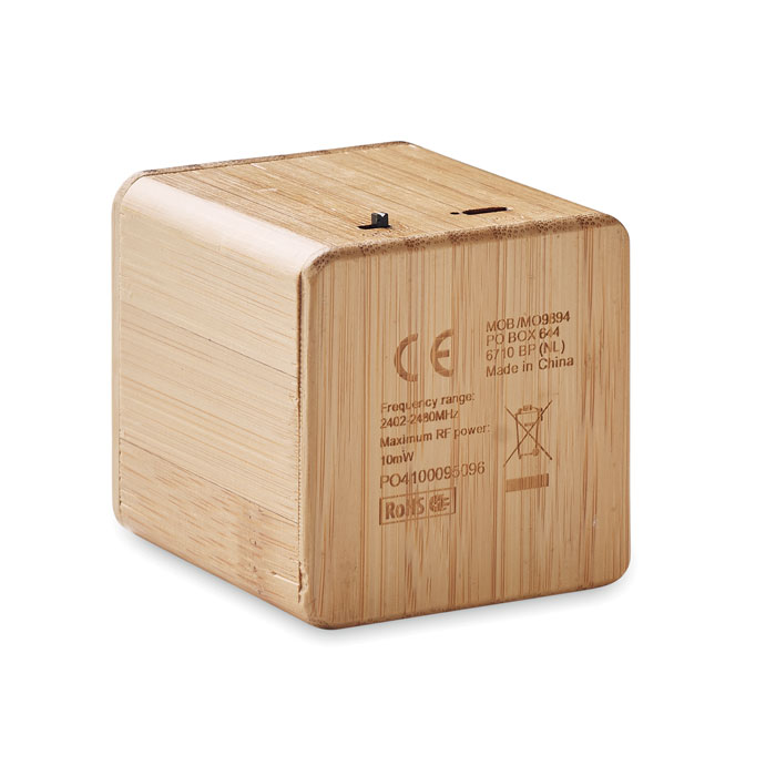 AUDIO Speaker in bamboo