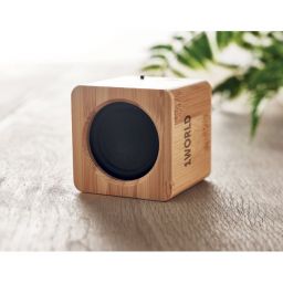 AUDIO Speaker in bamboo