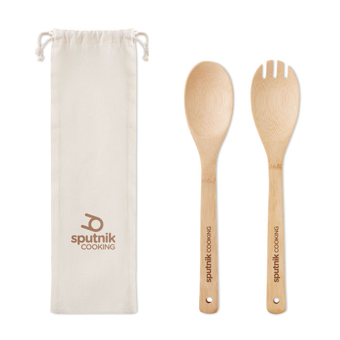 MAYEN SET Set utensili in bamboo