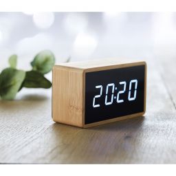 MIRI CLOCK Sveglia in bamboo