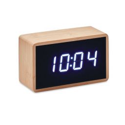 MIRI CLOCK Sveglia in bamboo