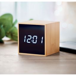 MARA CLOCK Sveglia in bamboo