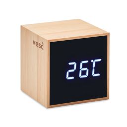 MARA CLOCK Sveglia in bamboo