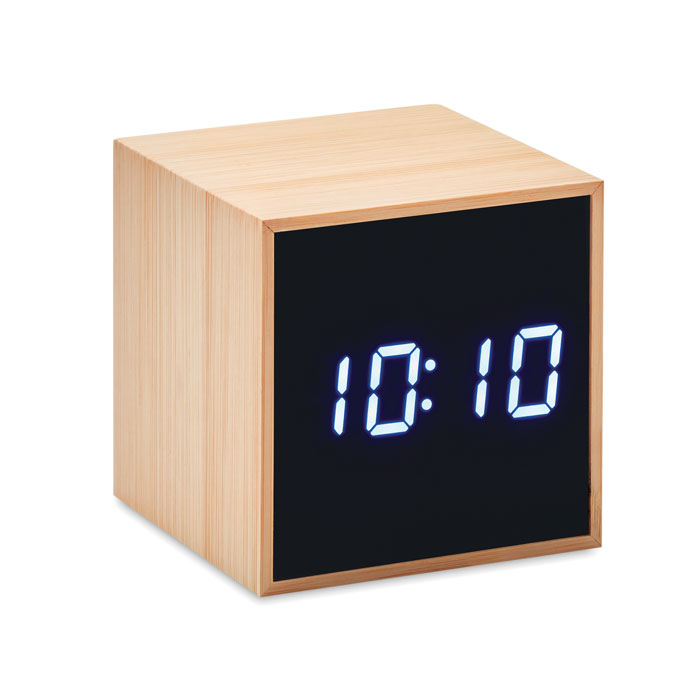 MARA CLOCK Sveglia in bamboo